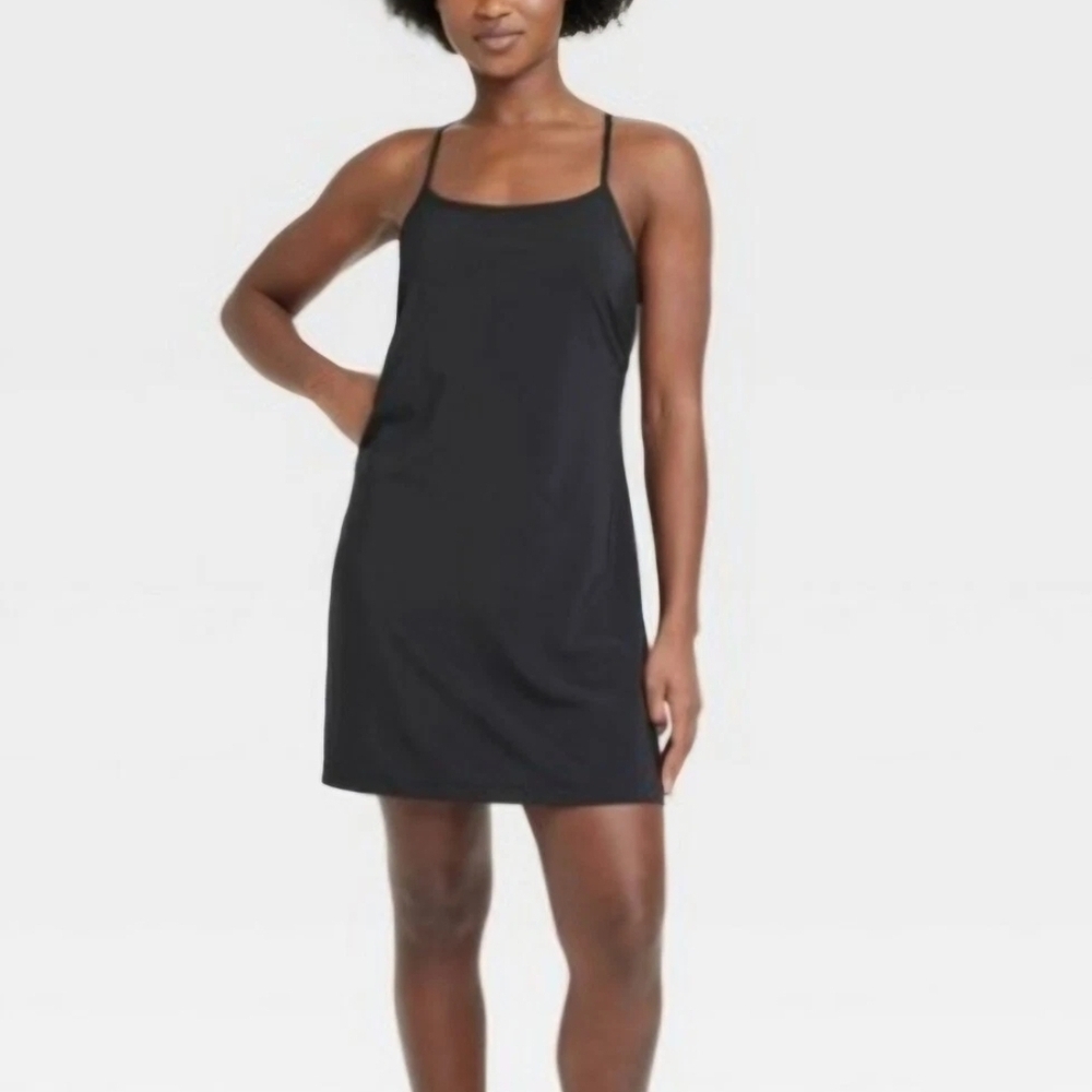 All in Motion Black Chemise